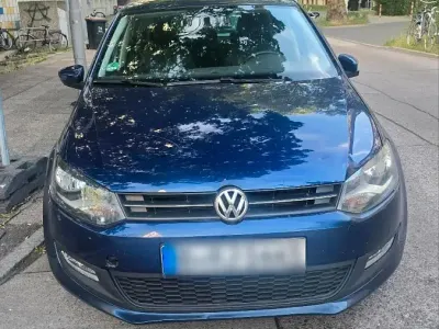 Gebraucht VW Polo 2009 Blau Kleinwagen