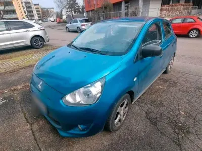 Occasion Mitsubishi Space Star 75 ch (55 kW) 2015 Bleue Berline
