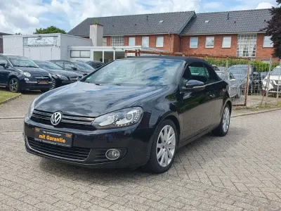 Gebraucht VW Golf 105 PS (77 kW) 2011 Schwarz Cabrio