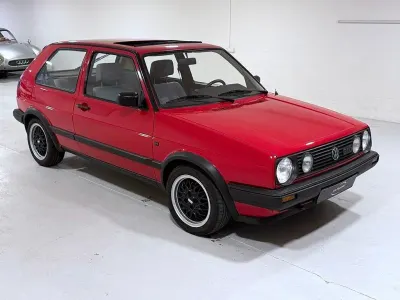 Gebraucht VW Golf II GTD 80 PS (58 kW) 1990 Rot Kleinwagen