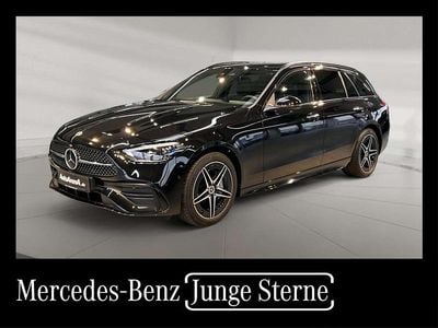 Gebraucht Mercedes C300e AMG 204 PS (150 kW) 2023 Metalliclack obsidianschwarz m Kombi