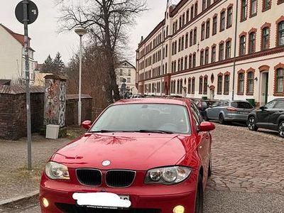 Gebraucht BMW 116 115 PS (84 kW) 2006 Rot Kleinwagen
