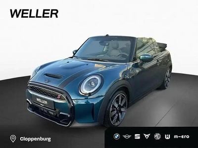 Deep lagoona (dunkelgrün) Gebraucht 2022 Mini Cooper S Cabriolet Cabrio | 30.899 € (Fairer Preis)