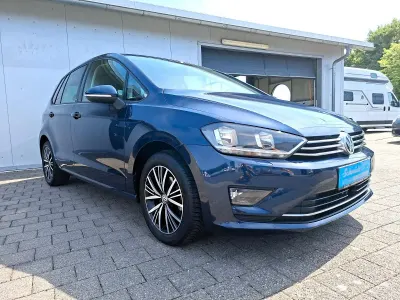 Gebraucht VW Golf Sportsvan Allstar 110 PS (80 kW) 2016 Blau Van / Kleinbus
