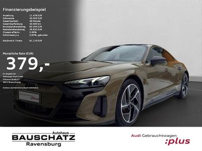 Taktikgrün Gebraucht 2022 Audi e-tron GT quattro Sport Limousine | 61.110 € (Teuer)
