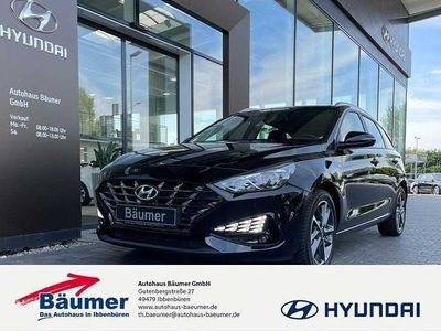 Gebraucht Hyundai i30 Trend 120 PS (88 kW) 2024 Abyss black / mic Kombi