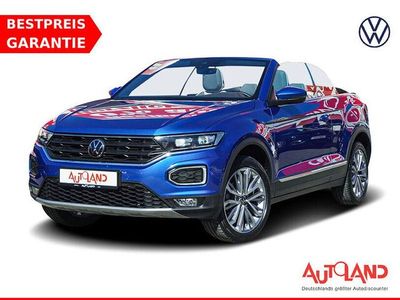 Gebraucht VW T-Roc Cabriolet 150 PS (110 kW) 2020 Blau Cabrio
