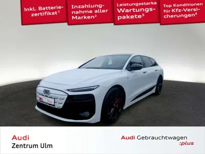 Gebraucht Audi A6 e-tron S-Line 314 kW (428 PS) 2025 Gletscherweiß metallic Kombi