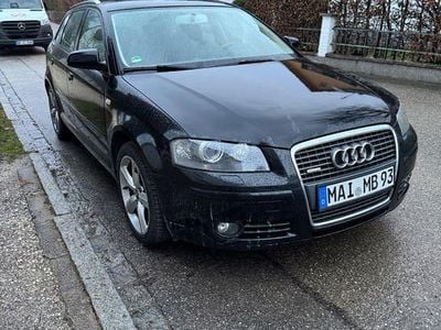Gebraucht Audi A3 S-Line 140 PS (102 kW) 2008 Schwarz Kleinwagen