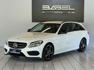 Używany Mercedes C220 AMG 170 KM (125 kW) 2017 Biały Kombi
