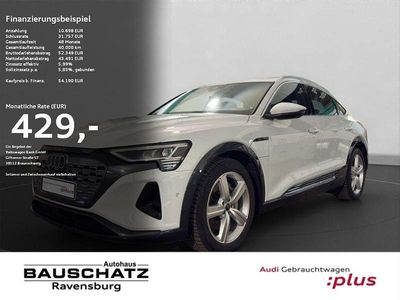 Gebraucht Audi Q8 e-tron Advanced 250 kW (340 PS) 2024 Weiss SUV