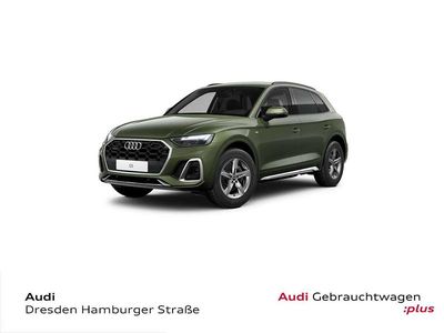 Gebraucht Audi Q5 Basis 204 PS (150 kW) 2024 Distriktgrün metallic SUV