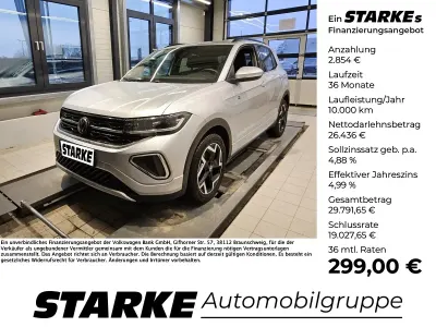 Gebraucht VW T-Cross R-line 150 PS (110 kW) 2025 Silber (reflexsilber metallic) SUV