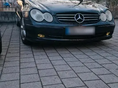 Gebraucht Mercedes CLK200 163 PS (119 kW) 2005 Schwarz Coupé