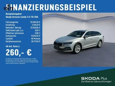 Gebraucht Skoda Octavia Style 150 PS (110 kW) 2023 Silber Kombi
