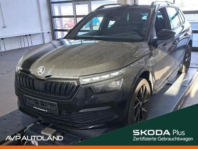 Gebraucht Skoda Kamiq Monte Carlo 110 PS (80 kW) 2022 Schwarz magic perleffekt SUV