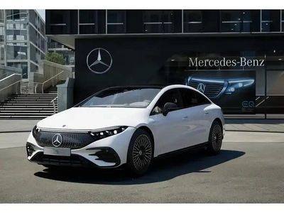 Weiss manufaktur diamantweiss bright Gebraucht 2025 Mercedes EQS580 AMG Limousine | 91.880 €