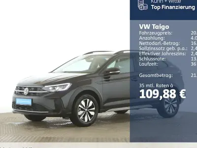 Brugt VW Taigo Goal 95 HK (69 kW) 2025 Sort SUV