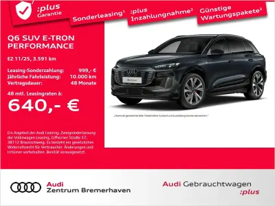 Gebraucht Audi Q6 e-tron Performance 239 kW (326 PS) 2025 Manhattangrau metallic SUV