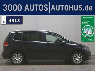 Gebraucht VW Touran Highline 150 PS (110 kW) 2021 Schwarz Van / Kleinbus