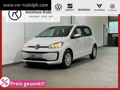 Gebraucht VW up! move up! 60 PS (44 kW) 2018 Weiß Kleinwagen