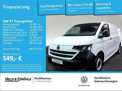 Gebraucht VW Transporter 110 PS (80 kW) 2026 Clear white Van