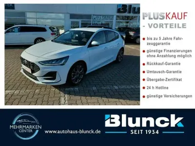 Brugt Ford Focus ST-Line 125 HK (91 kW) 2022 Hvid Sedan