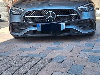 Usata Mercedes C220 AMG 200 CV (147 kW) 2022 Grigio Berlina