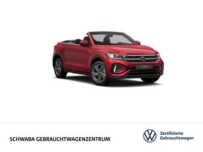 Second-hand VW T-Roc Cabriolet R-line 150 CP (110 kW) 2025 Roșu Cabrio
