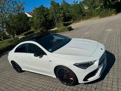 Gebraucht Mercedes CLA35 AMG AMG 306 PS (225 kW) 2020 Weiß Coupé