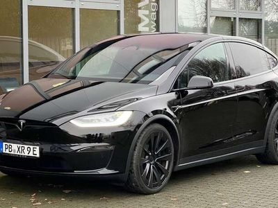 gebraucht Tesla Model X Plaid 22" schwarz/schwarz EAP 6 Sitzer