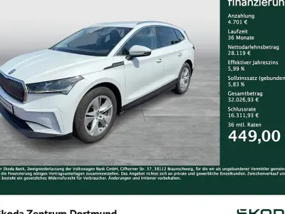 Gebraucht Skoda Enyaq iV Loft 194 kW (265 PS) 2023 Moonweiß perleffekt SUV