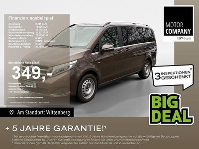 Braun Gebraucht 2016 Mercedes V250 Avantgarde Van / Kleinbus | 34.480 € (Guter Preis)