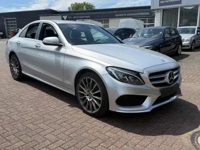 Gebraucht Mercedes C180 AMG 150 PS (110 kW) 2015 Silber Limousine