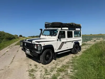 Gebraucht Land Rover Defender 113 PS (83 kW) 1995 Weiß SUV
