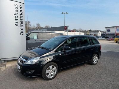 Gebraucht Opel Zafira Family 140 PS (102 kW) 2012 Schwarz Van / Kleinbus