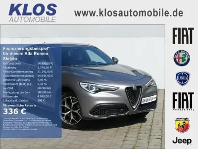 Gebraucht Alfa Romeo Stelvio Super 280 PS (205 kW) 2018 Grau SUV