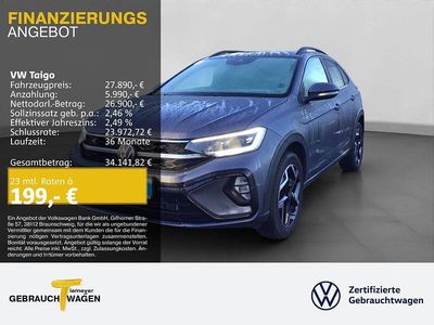Grau Gebraucht 2025 VW Taigo R-line SUV | 26.940 € (Fairer Preis)