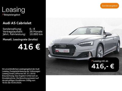 gebraucht Audi A5 Cabriolet 45 TFSI quattro S line Matrix*AHK*