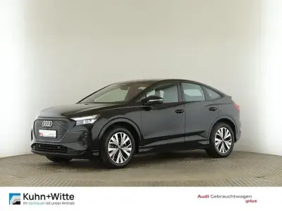 Gebraucht Audi Q4 Sportback e-tron Advanced Plus 150 kW (204 PS) 2023 Mythosschwarz metallic SUV