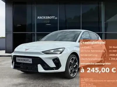 Ny Cupra Leon VZ 325 HK (239 kW) 2025 Hvid Sedan