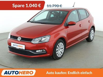 Gebraucht VW Polo LOUNGE 90 PS (66 kW) 2015 Rot Limousine