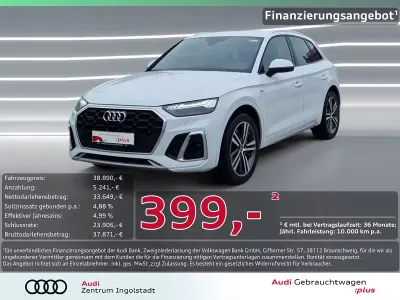 Gebraucht Audi Q5 S-Line 367 PS (269 kW) 2022 Gletscherweiß metallic SUV