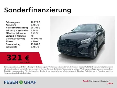 Gebraucht Audi Q2 Advanced 150 PS (110 kW) 2025 Brillantschwarz SUV