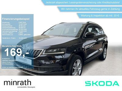 Gebraucht Skoda Karoq Clever 150 PS (110 kW) 2021 Schwarz SUV