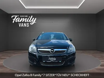 Gebraucht Opel Zafira Family 116 PS (85 kW) 2013 Schwarz Van / Kleinbus