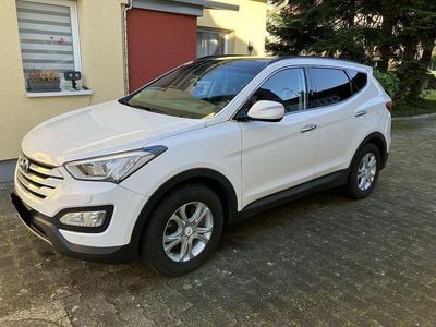 Gebraucht Hyundai Santa Fe Premium 197 PS (144 kW) 2013 Weiß SUV