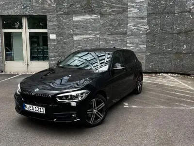 Gebraucht BMW 116 Sport Line 116 PS (85 kW) 2018 Schwarz Kleinwagen