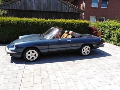 Gebraucht Alfa Romeo Spider 116 PS (85 kW) 1988 Blau Cabrio
