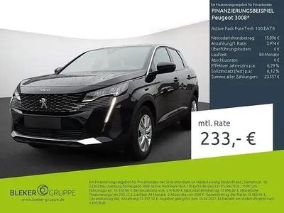 Second-hand Peugeot 3008 Active 131 CP (96 kW) 2023 Negru SUV